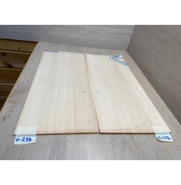 Ель Ситхинская (Sitka spruce, North America Prime wood) заготовка на деку акустической гитары Радиал А 3,5х225х535 мм, 2 шт-3