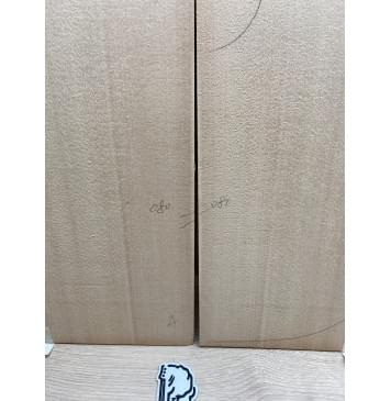 Ель Ситхинская (Sitka spruce, North America Prime wood) заготовка на деку акустической гитары Радиал А 3,5х225х535 мм, 2 шт-5