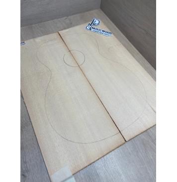 Ель Ситхинская (Sitka spruce, North America Prime wood) заготовка на деку акустической гитары Радиал А 4х226х550 мм, 2 шт-3