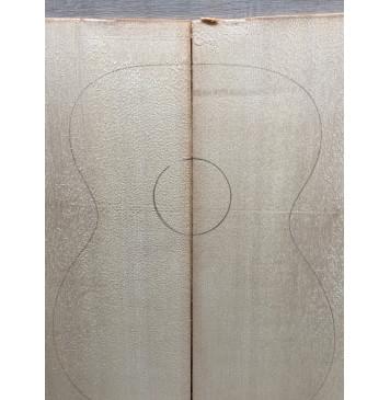 Ель Ситхинская (Sitka spruce, North America Prime wood) заготовка на деку акустической гитары Радиал А 4х226х550 мм, 2 шт-5