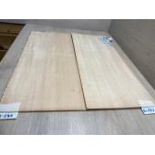 Ель Ситхинская (Sitka spruce, North America Prime wood) заготовка на деку акустической гитары Радиал А 3,5х230х561 мм, 2 шт