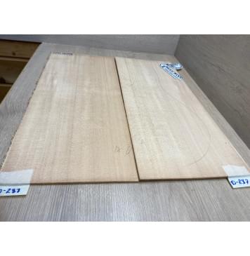 Ель Ситхинская (Sitka spruce, North America Prime wood) заготовка на деку акустической гитары Радиал А 3,5х230х561 мм, 2 шт-0