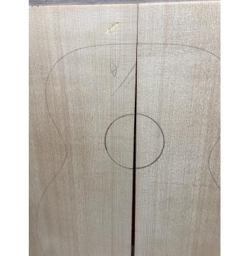 Ель Ситхинская (Sitka spruce, North America Prime wood) заготовка на деку акустической гитары Радиал А 4х230х540 мм, 2 шт-5
