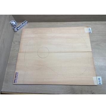Ель Ситхинская (Sitka spruce, North America Prime wood) заготовка на деку акустической гитары Радиал В 4х225х554 мм, 2 шт-1