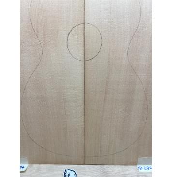 Ель Ситхинская (Sitka spruce, North America Prime wood) заготовка на деку акустической гитары Радиал В 4х225х554 мм, 2 шт-6