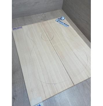 Ель Ситхинская (Sitka spruce, North America Prime wood) заготовка на деку акустической гитары Радиал В 4х225х536 мм, 2 шт-2
