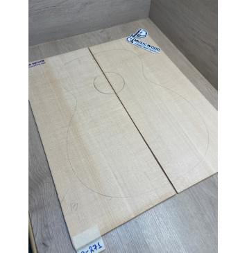 Ель Ситхинская (Sitka spruce, North America Prime wood) заготовка на деку акустической гитары Радиал В 4х225х540 мм, 2 шт-4