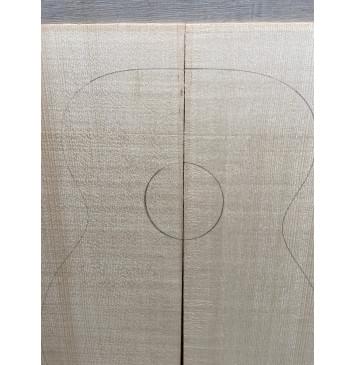 Ель Ситхинская (Sitka spruce, North America Prime wood) заготовка на деку акустической гитары Радиал В 4х225х540 мм, 2 шт-5