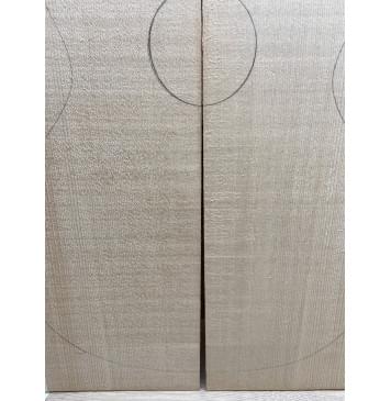 Ель Ситхинская (Sitka spruce, North America Prime wood) заготовка на деку акустической гитары Радиал В 4х225х540 мм, 2 шт-6