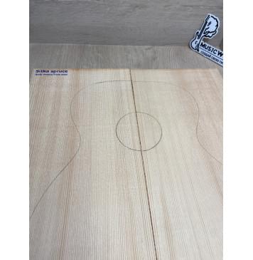 Ель Ситхинская (Sitka spruce, North America Prime wood) заготовка на деку акустической гитары Радиал В 4х220х543 мм, 2 шт-3