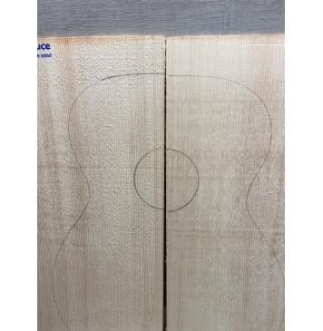 Ель Ситхинская (Sitka spruce, North America Prime wood) заготовка на деку акустической гитары Радиал В 4х220х543 мм, 2 шт-5