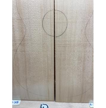 Ель Ситхинская (Sitka spruce, North America Prime wood) заготовка на деку акустической гитары Радиал В 4х220х543 мм, 2 шт-6