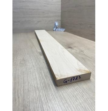 Клён Канадский (Hard Maple), North America Prime wood (импорт) заготовка грифа для электрогитары Тангент ААА 22х99х752 мм-3