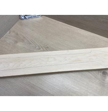 Клён Канадский (Hard Maple), North America Prime wood (импорт) заготовка грифа для электрогитары Тангент ААААА 22х100х751 мм-4
