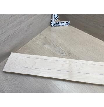 Клён Канадский (Hard Maple), North America Prime wood (импорт) заготовка грифа для электрогитары Тангент ААА 22х103х753 мм-5