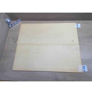 Ель Европейская (European spruce solid) заготовка на деку акустической гитары Радиал А 4,5х226х555 мм, 2 шт-0