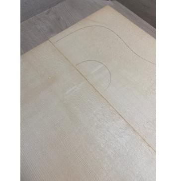 Ель Европейская (European spruce solid) заготовка на деку акустической гитары Радиал А 4,5х226х555 мм, 2 шт-2