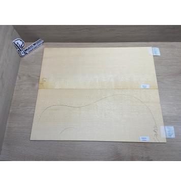 Ель Европейская (European spruce solid) заготовка на деку акустической гитары Радиал АА 4,5х226х555 мм, 2 шт-3