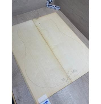 Ель Европейская (European spruce solid) заготовка на деку акустической гитары Радиал АА 4х210х563 мм, 2 шт-4