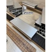 14"/10" Брусок радиусный двухсторонний для шлифовки накладки грифа, алюминий
