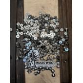 Гайка револьверная для анкерного стержня, серебро, MusicWood Guitars