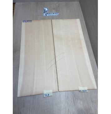 Ель Ситхинская (Sitka spruce, North America Prime wood) заготовка на деку акустической гитары Радиал В 4,4х229х545 мм, 2 шт-1