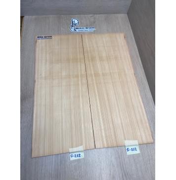 Ель Ситхинская (Sitka spruce, North America Prime wood) заготовка на деку акустической гитары Радиал АВ 4,4х220х549 мм, 2 шт-2