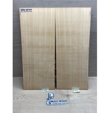 Ель Ситхинская (Sitka spruce, North America Prime wood) заготовка на деку акустической гитары Радиал АВ 4,4х220х549 мм, 2 шт-0