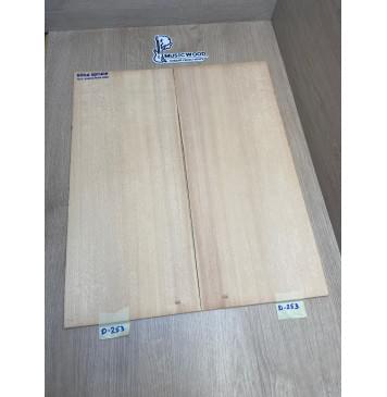 Ель Ситхинская (Sitka spruce, North America Prime wood) заготовка на деку акустической гитары Радиал В 4,5х228х550 мм, 2 шт-1
