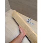Клён Канадский Волнистый (Hard Canadian Flamed Maple), North America Prime wood, заготовка грифа для электрогитары Смешанный ААА Волна ААА 31х100х750 мм