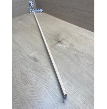 Клён Канадский Волнистый (Hard Canadian Flamed Maple), North America Prime wood заготовка для переклеенного грифа электрогитары Смешанный ААА Волна ААА 24х8х746 мм-9