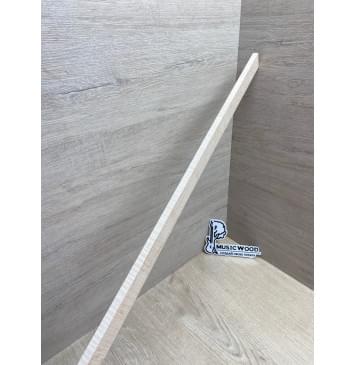 Клён Канадский Волнистый (Hard Canadian Flamed Maple), North America Prime wood заготовка для переклеенного грифа электрогитары Смешанный ААА Волна ААА 24х8х746 мм-5