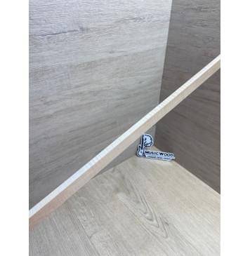 Клён Канадский Волнистый (Hard Canadian Flamed Maple), North America Prime wood заготовка для переклеенного грифа электрогитары Смешанный ААА Волна АА 22х7х746 мм-2