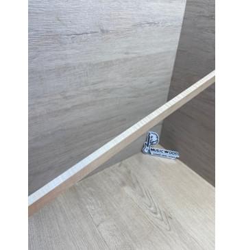 Клён Канадский Волнистый (Hard Canadian Flamed Maple), North America Prime wood заготовка для переклеенного грифа электрогитары Смешанный ААА Волна АА 22х7х746 мм-3