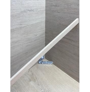 Клён Канадский Волнистый (Hard Canadian Flamed Maple), North America Prime wood заготовка для переклеенного грифа электрогитары Смешанный ААА Волна АА 22х7х746 мм-6