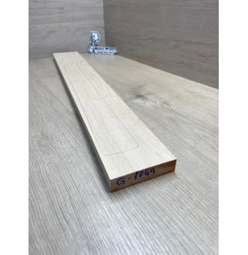 Клён Канадский (Hard Maple), North America Prime wood (импорт) заготовка грифа для электрогитары Смешанный ААА 22х97х746 мм-2