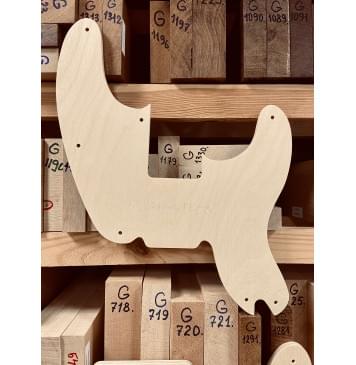 Шаблоны Fender Precision Bass 1951, комплект для фрезеровки гитары, фанера 8мм-3