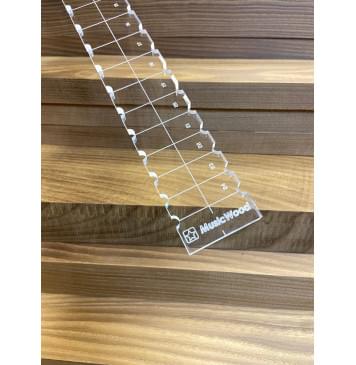 863,6мм (34") - 24 лада, ширина 40мм, 70мм, мензурный разметочный шаблон-2