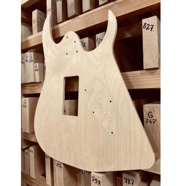 Шаблоны Ibanez RG (Floyd Rose Gotoh 1996 + Fixed Bridge Gotoh GTC-101), комплект для фрезеровки гитары, фанера 8мм-11