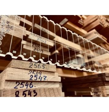 609,6мм (24") - 22 лада, ширина 40мм, 70мм, мензурный разметочный шаблон-0