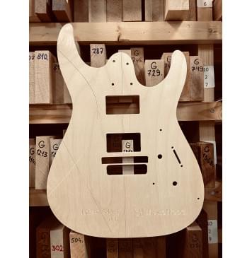 Jackson Soloist, OFR, 24 лада, комплект для фрезеровки гитары, фанера 8мм-2