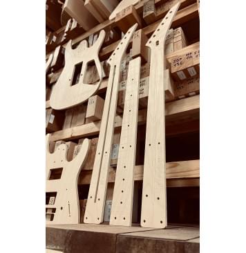 Jackson Soloist, OFR, 24 лада, комплект для фрезеровки гитары, фанера 8мм-6