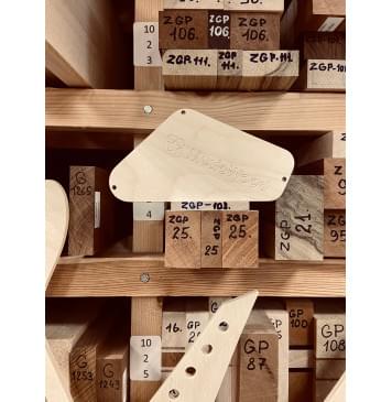 Jackson Soloist, OFR, 24 лада, комплект для фрезеровки гитары, фанера 8мм-7