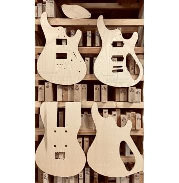 Mayones Regius 6 Core Classic, 25,5", 24 Frets, Bridge Schaller Hannes, комплект для фрезеровки гитары, 24 лада, фанера 8мм Mayones Regius 6 Core Classic, 25,5", 24 Frets, Bridge Schaller Hannes, комплект для фрезеровки гитары, 24 лада, фанера 8мм-0