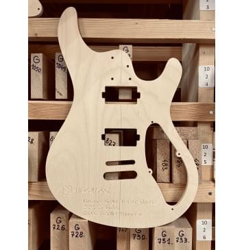 Mayones Regius 6 Core Classic, 25,5", 24 Frets, Bridge Schaller Hannes, комплект для фрезеровки гитары, 24 лада, фанера 8мм Mayones Regius 6 Core Classic, 25,5", 24 Frets, Bridge Schaller Hannes, комплект для фрезеровки гитары, 24 лада, фанера 8мм-10