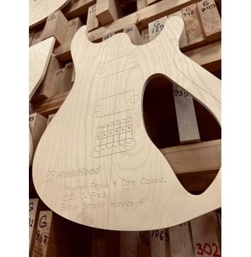 Mayones Regius 6 Core Classic, 25,5", 24 Frets, Bridge Schaller Hannes, комплект для фрезеровки гитары, 24 лада, фанера 8мм Mayones Regius 6 Core Classic, 25,5", 24 Frets, Bridge Schaller Hannes, комплект для фрезеровки гитары, 24 лада, фанера 8мм-13