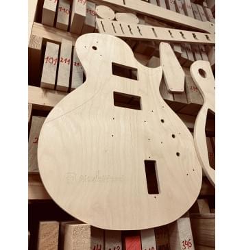 Шаблоны LTD EC-1000, комплект для фрезеровки гитары, фанера 8мм-2