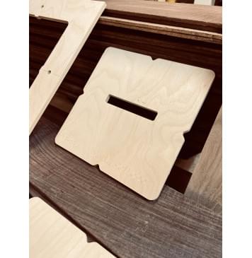 Комплект шаблонов для фрезерования тремоло Floyd Rose Original 6str-4