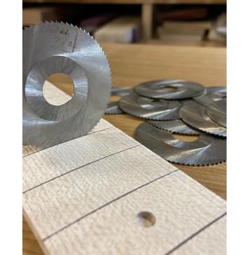 Фреза дисковая для установки ладов, толщина зуба 0.63 мм-0