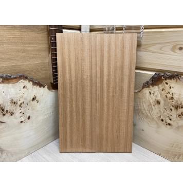 Махагон Кая заготовка на топ для Тревел гитары Радиал ААА 9х130х410 мм - 2 шт. (книжкой)-2